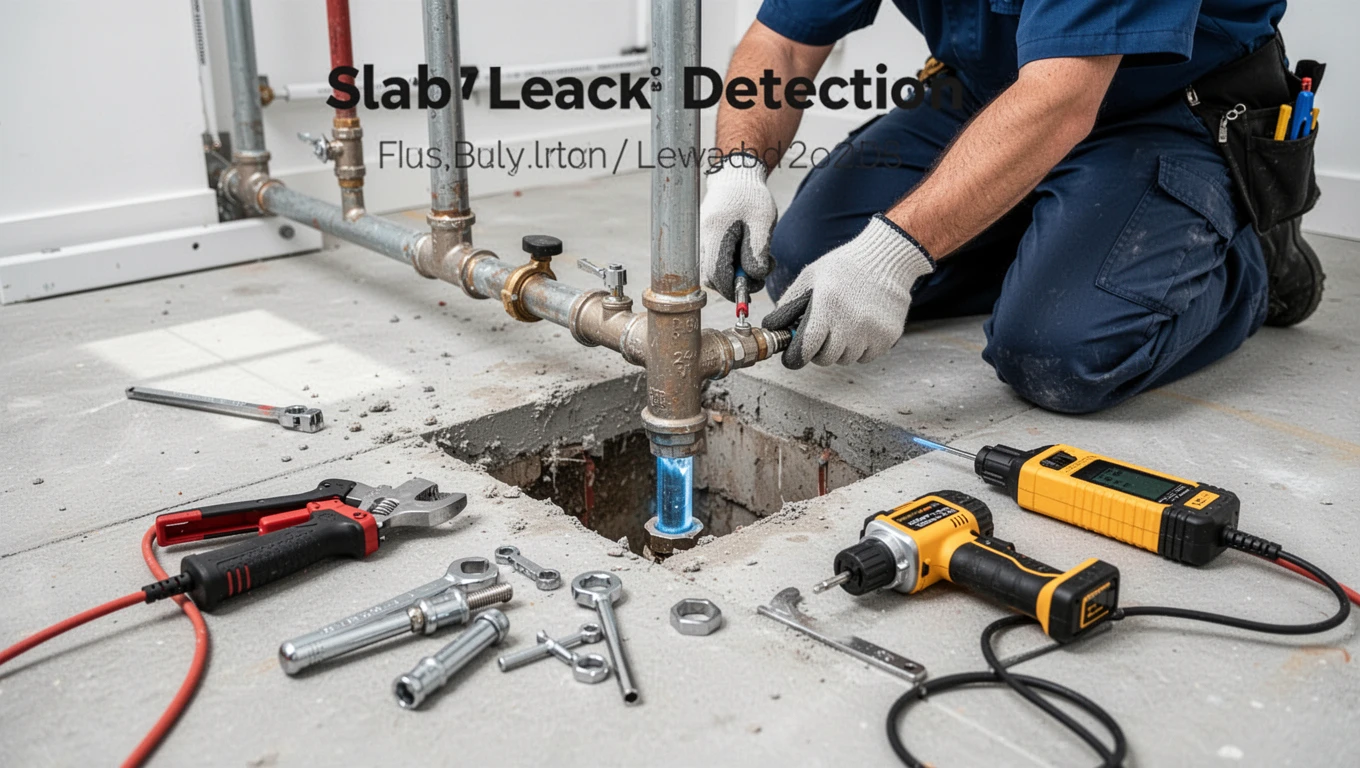 Slab Leak Detection